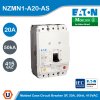 EATON Molded Case Circuit-Breaker (MCCB) 3P 20A 50kA 415VAC | NZMN1-A20-AS