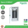 Schneider Electric ตู้โหลดเซ็นเตอร์ รุ่น Square D DBSeT ขนาด 36ช่อง + MCCB รุ่น EZC 3P 100A 30kA