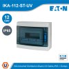 EATON ตู้กันน้ำ 12 ช่อง IKA industrial distribution board, UV-stable, IP65 + clamps | IKA-1/12-ST-UV