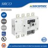 Socomec AC Load Break Switch SIRCO 4P 250A Front Operation w/o Handle | 26004026