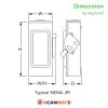 Schneider Electric Safety Switch 100A 3 เฟส 600VAC เซฟตี้สวิตช์ แบบติดตั้งฟิวส์ได้ ใช้ภายนอกอาคาร | H363RB