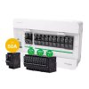 Schneider SET ตู้แสควร์ดี 10 ช่อง + เมนเบรกเกอร์ 50A + ลูกย่อย 32A/20A/16A ครบชุดพร้อมใช้ ตู้ไฟ 1 เฟส 2 สาย 240 โวลท์