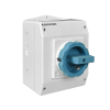 Socomec Load Break Switch COMO 3P 63A Enclosed Grey/Blue Handle | 21153306 | Socomec
