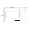 BTicino ชุดตู้คอนซูมเมอร์ยูนิต BTDIN 8ช่อง (แบบเกาะราง)+MCB 2P 50A+RCD 2P 40A พร้อมเบรกเกอร์ลูกย่อย
