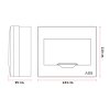 ABB ชุดตู้คอนซูมเมอร์ยูนิต1เฟส 240 โวลท์ 8 ช่อง เมนเบรกเกอร์ 63A พร้อมลูกย่อย 16A/20A/32A | Ucanbuys
