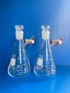 Flask Inert Gas 500 ml,J.29/32,PTFE stopcock"Pyrex"