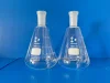 Erlenmeyer flask 500ml (เครื่องแก้วสั่งทำ ตามแบบ)