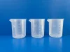 Beaker plastic PP without handle, 250 ml