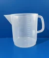 Beaker Plastic PP 3L with handle,low form "Polylab"