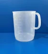 Beaker plastic PP 5L with handle,low form "Polylab"