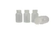 Bottle plastic PE, wide mounth, 100 ml, "Kartell"