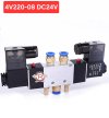 solenoid valve 4V220-08-DC24V โซลินอยด์วาล์ว คอล์ย DC24V