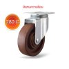 ลูกล้อทนความร้อน 280°C | แป้นหมุน รับน้ำหนัก 80-130 กก. PAREO
