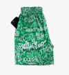 Throwie Mesh Shorts in Green