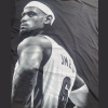 Cleveland Cavaliers   Lebron James second-hand Size L