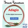 BlackRhodium Adagio 75 Ohm Digital Interconnect Cable