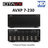 IOTAVX AVXP 7-230 Power Amplifier 7-Channel