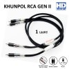 Khunpol GEN II RCA Cable