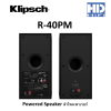 Klipsch R-40PM Powered bookshelf speakers with Bluetooth