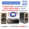 Music Set : HiFiRose RS520 + SonusFaber Lumina I + BlackRhodium Intro Speaker Cable