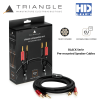 Triangle BLACK Serie - Pre-mounted Speaker Cables 2x2.5m (Pair)