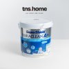 สีน้ำอะคริลิก TOA SuperShield Duraclean A+ ทาภายใน ชนิดกึ่งเงา (เบส A)