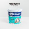 TOA Super Matex ซุปเปอร์เมเทค สีภายใน ชนิดด้าน เบส A สีขาว ภาพ 1