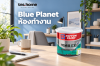 Blue Planet จาก Nippon RESONATE: วางผนังสีน้ำเงินในห้องทำงาน พร้อมภาพผลิตภัณฑ์ สีน้ำอะคริลิก Nippon Paint Vinilex ทาภายใน ชนิดด้าน (เบส A)