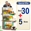 Coffee set 30+5 boxes