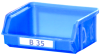 กล่องยา B35 (สีน้ำเงิน)