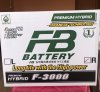 แบตเตอรี่ FB รุ่น F3000 ขนาด 100 แอมป์ แบตเตอรี่ FB รุ่น F3000 ขนาด 100 แอมป์