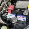 เปลี่ยนแบตเตอรี่ Isuzu D-Max 1.9 ยี่ห้อ jyc โกลเด้นโฮม แหลมฉบัง