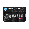 HP No.683 หมึกเครื่องพิมพ์อิงค์เจ็ท