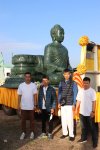 พระพุทธรูปแกะสลักหินเขียว