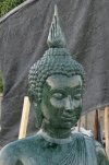 พระพุทธรูปแกะสลักหินเขียว