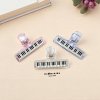 Transparent Piano Paper Clip