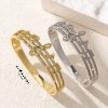 Crystal Music Note Bracelet