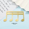 Gold Music Note Paper Clip