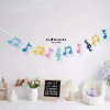 Velvet Music Note Decoration Set