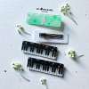 Piano and Music Note Hair Clip