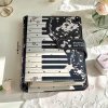 Piano-Themed A6 Diary