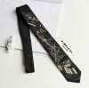 Embroidered Music Necktie