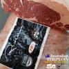 สเต๊กสันนอก ออสเตรเลีย ขุน 150 วัน 250 กรัม (Riverina) (Australia GF 150 Days Striploin 250 g.)