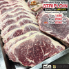 สเต๊กสันนอก ออสเตรเลีย บาร์เลย์เฟด 250 กรัม (Australian Striploin Barley MBS 3-4 250 g.)