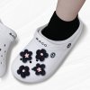 JIBBITZ FLOWER BLACK