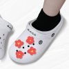 JIBBITZ FLOWER RED