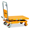 TMS500A โต๊ะยกปรับระดับติดล้อเท้าเหยียบ ขากรรไกรเดี่ยว  500 กก