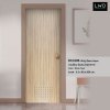 ประตู iDoor บานเรียบ เจาะช่องระบายอากาศด้านล่าง สี White Teak ขนาด 3.5x80x200 ซม.