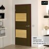 ประตู iDoor GB01 - Old Walnut - White Teak ขนาด 3.5x90x200 ซม.