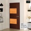 ประตู iDoor GB03 - Mahogany - Cherry ขนาด 3.5x90x200 ซม.